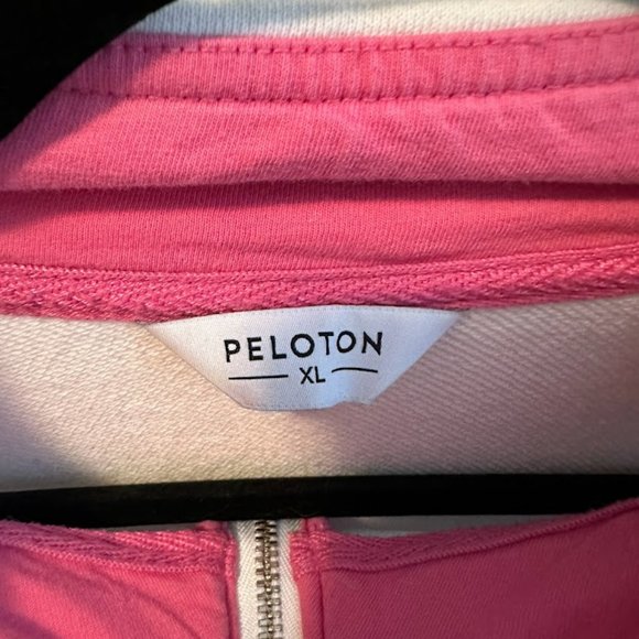 COPY - Peloton Cropped Pink Ombre Sweater - Picture 3 of 4